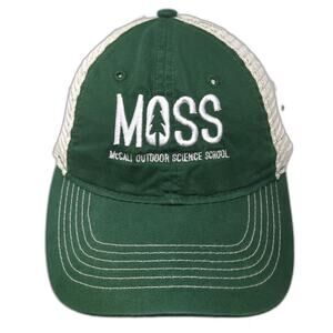 Zkapz Trucker Hat Green OSFM McCall Outdoor Science School MOSS Mesh Snapback
